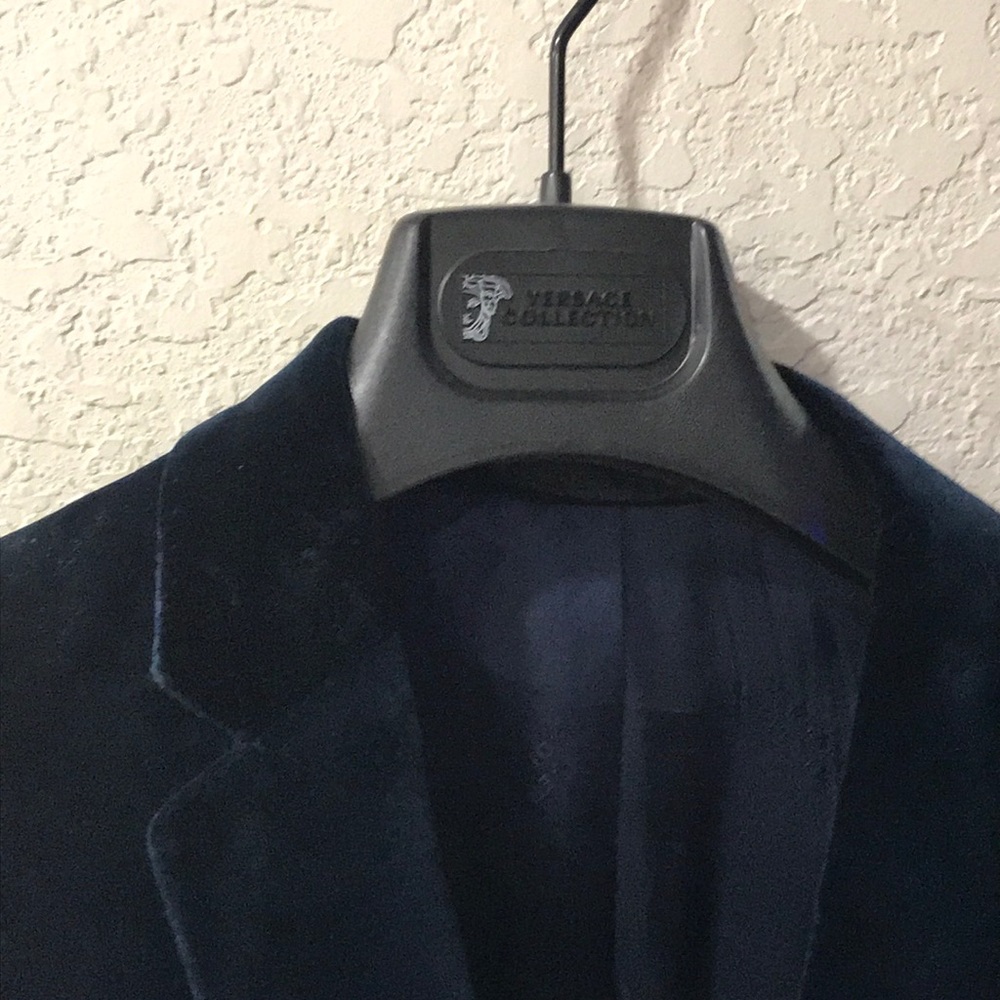 Versace deep blue sport coat